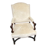 Wooden armchair