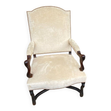 Wooden armchair