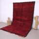 Tapis marocain vintage en laine berbère fait main