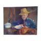 Oil on canvas old man