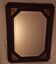 Miroir en bois 81 x 61 cm
