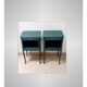 Pair of antique bedside tables