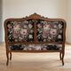 Sofa set with Napoleon III chairs.