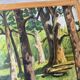 Small oil painting J. Biot