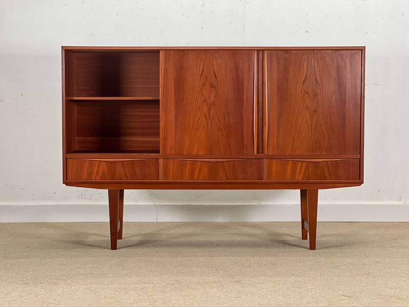 Highboard by E.W. Bach for Sejling Skabe (1960s Denmark)