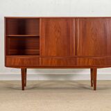 Highboard by E.W. Bach for Sejling Skabe (1960s Denmark)