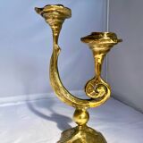 Amadeo sculptural bronze chandelier for Fondica