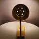 Yellow metal desk lamp 1970