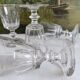4 verres à vin en cristal ancien Caton Saint Louis Baccarat