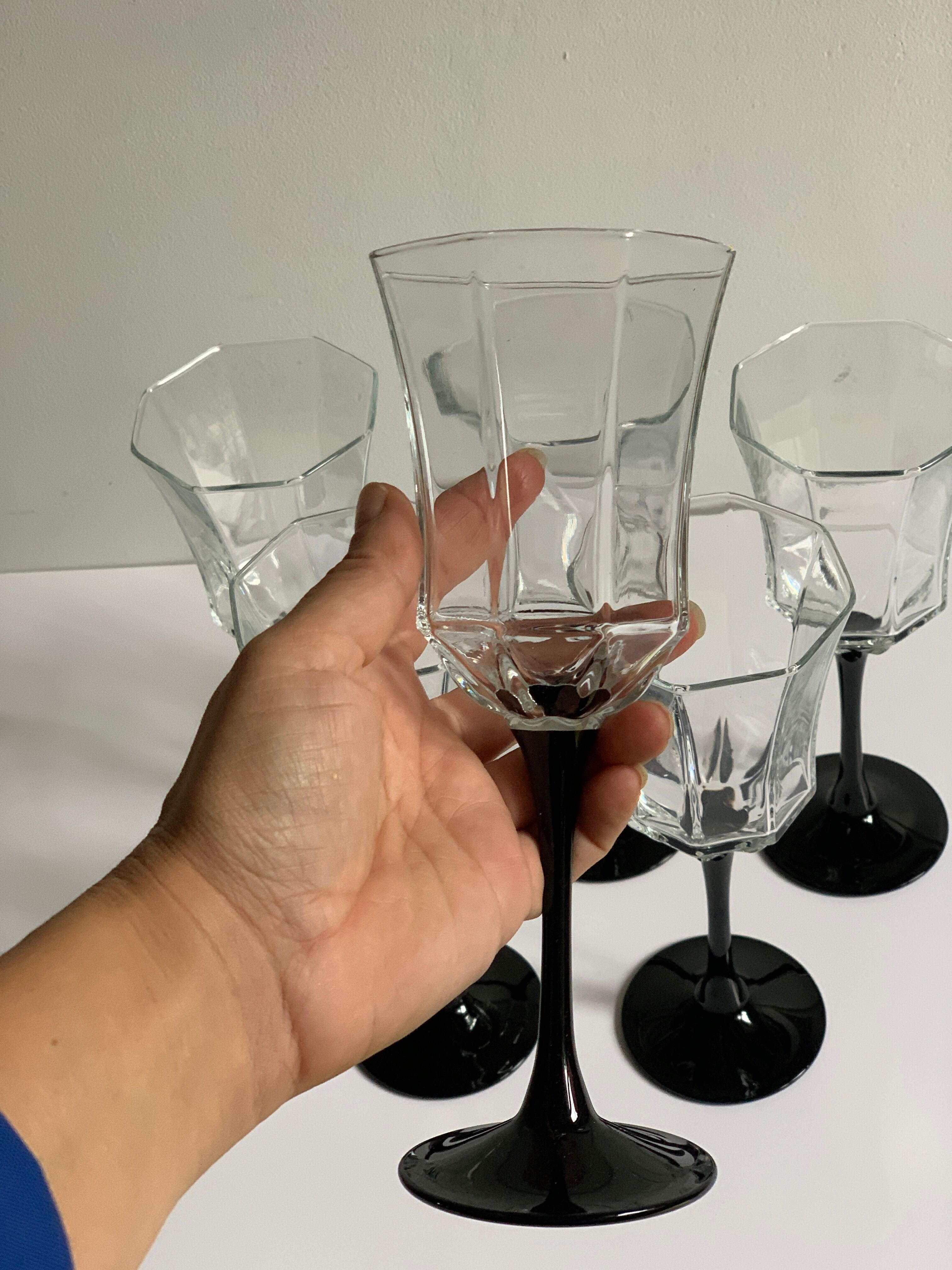 Vintage wine glasses