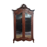 Rocaille walnut cabinet