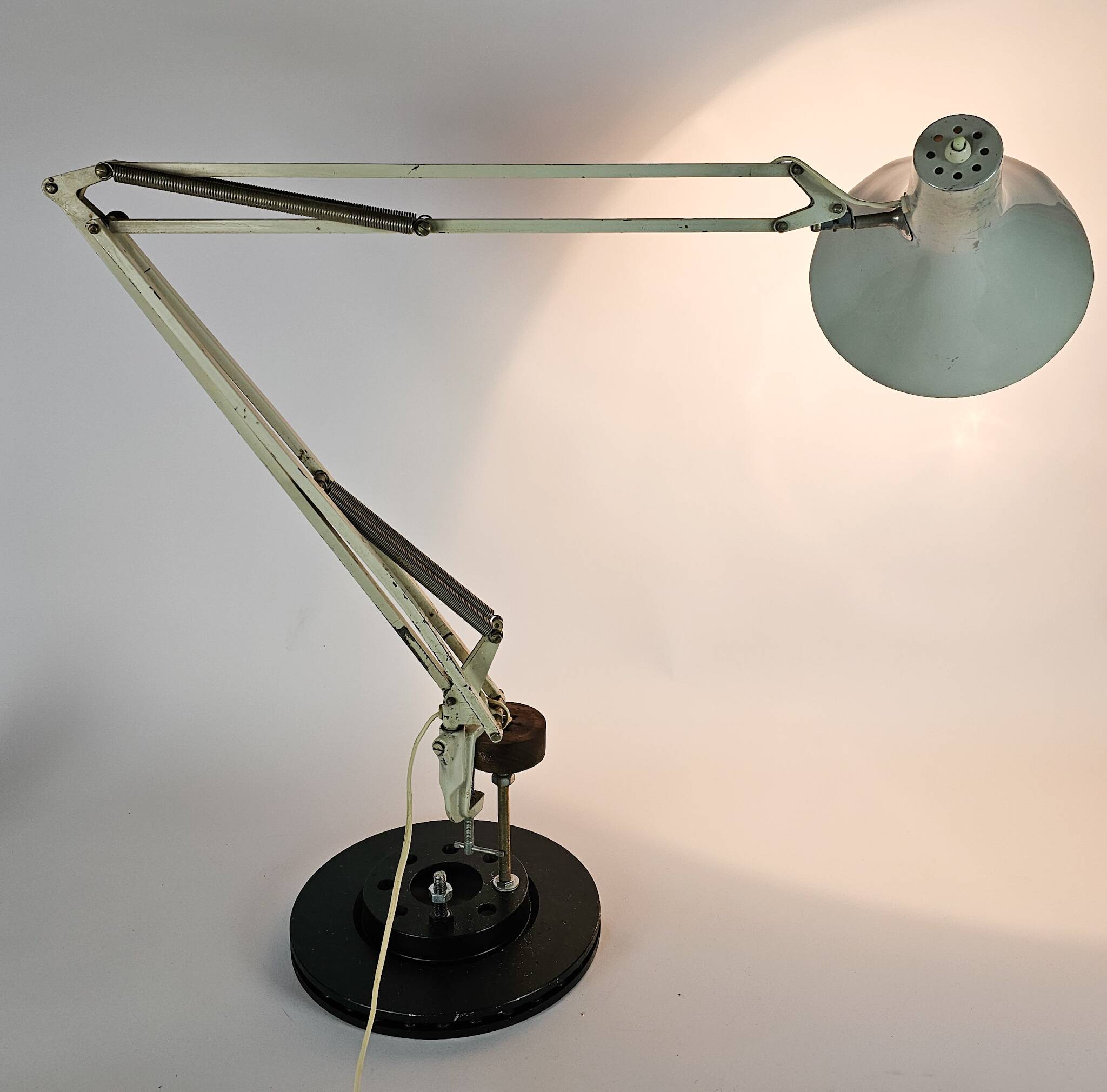 Philips - model NTD 36 - Louis Kalff - desklamp - architectlamp - metall- 1966