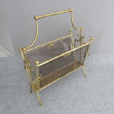 Brass magazine rack 1960