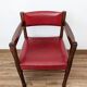 Set of two vintage bridge armchairs