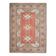 Vintage Turkish hand-knotted wool cotton red area rug 259x351