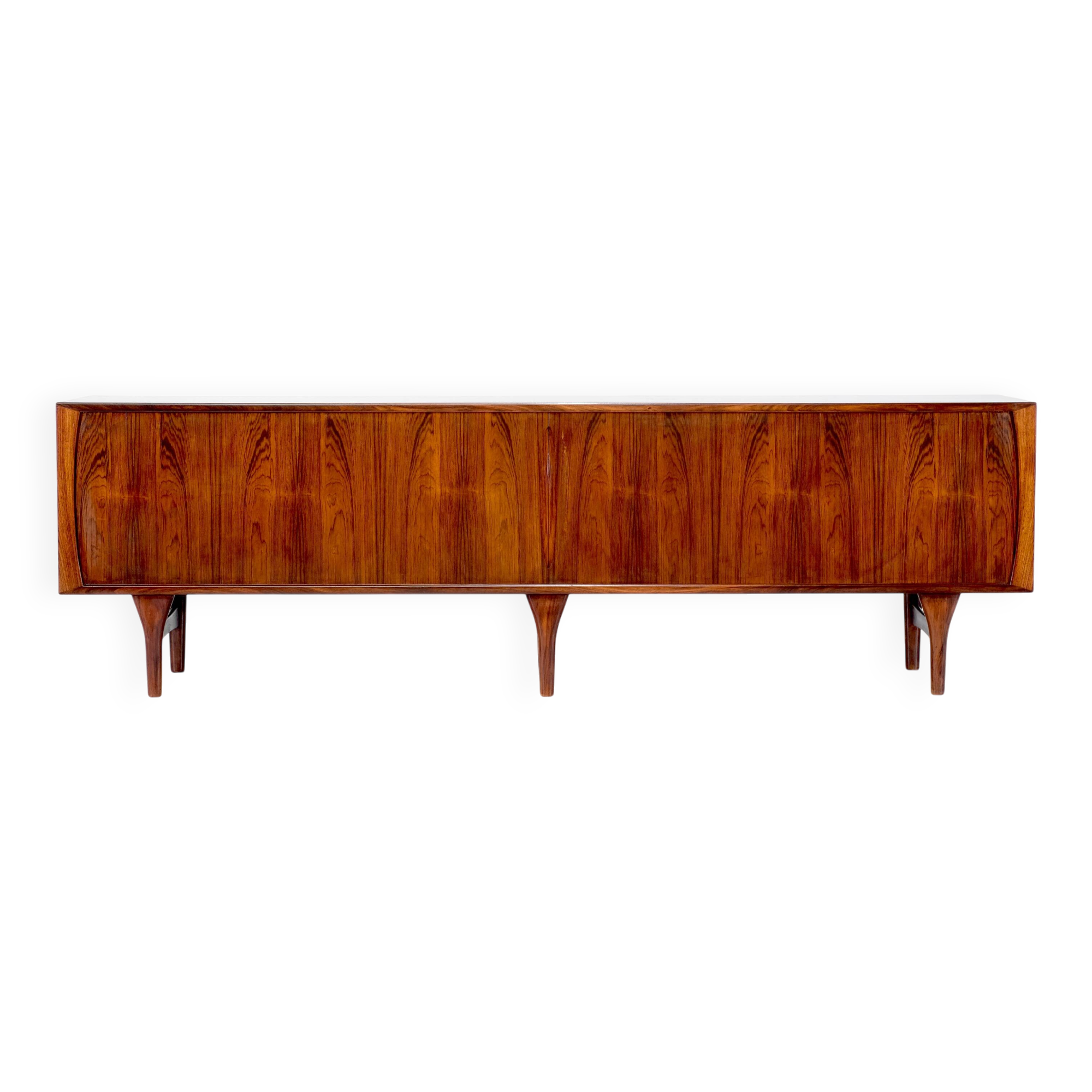 Enfilade designed by Henning Kjaernulf for Bruno Hansen, Denmark 1960s.