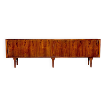 Enfilade designed by Henning Kjaernulf for Bruno Hansen, Denmark 1960s.