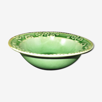 Bowl or empty pocket in green porcelain