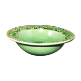 Bowl or empty pocket in green porcelain