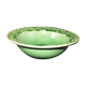 Bowl or empty pocket in green porcelain