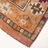 3x9 vintage runner rug, 81x267cm