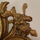 Mirror with molded pediment in Louis XVI style