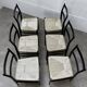 6 Leggera chairs by Gio Ponti for Cassina, Italy, first edition