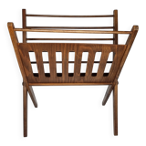 Folding wooden magazine rack by Cees Braakman for Pastoe, 1960s