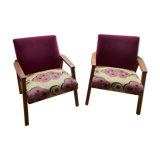 Pair of Scandinavian armchairs