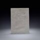 Plaster bas-relief of an acanthus leaf.