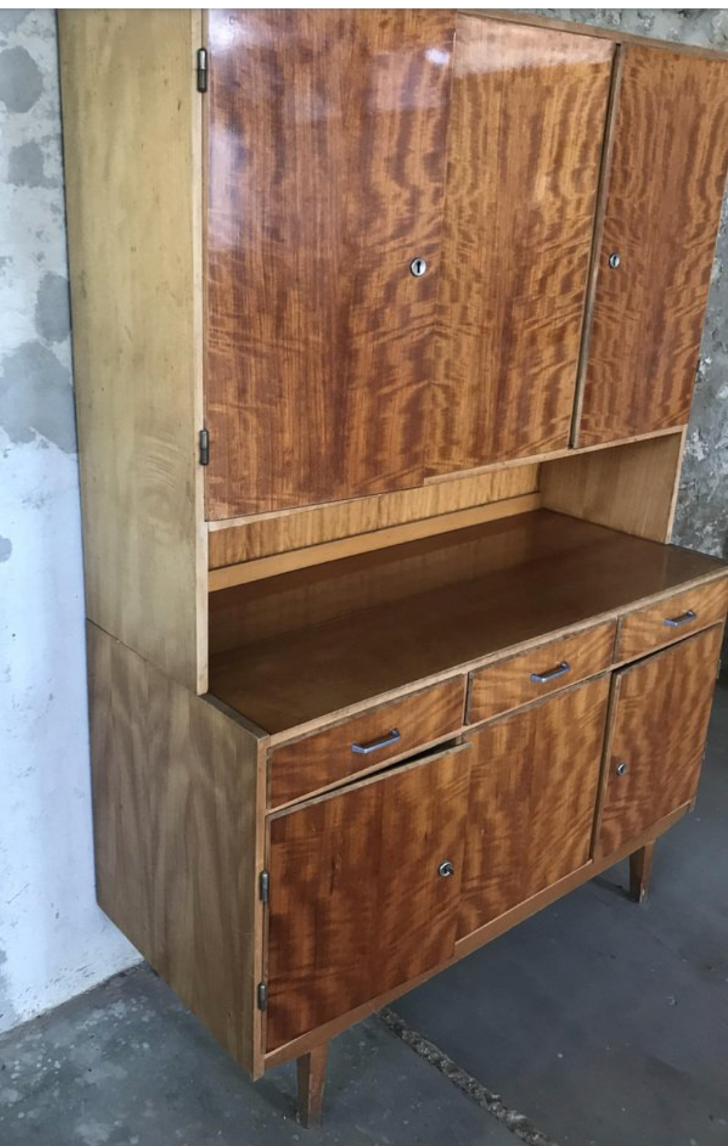 Mid-century hungarian cabinet, 1960s