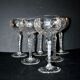 SAINT-LOUIS Balloon Wine Glass ROEMER in cut crystal star 1930 H14.5cm