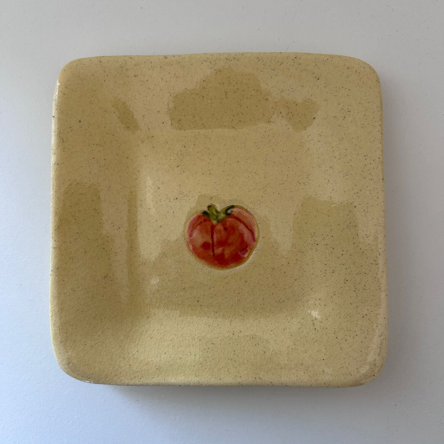 Vide poche décor potiron