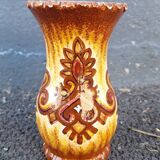 Paul Fouillen Quimper ceramic vase