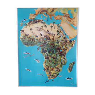 Westermann's african school map