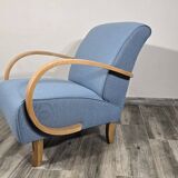 Art Deco Lounge Chair by Jindrich Halabala, 1940s