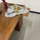 Oak and veneer counter or desk