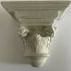 Carved wooden wall bracket