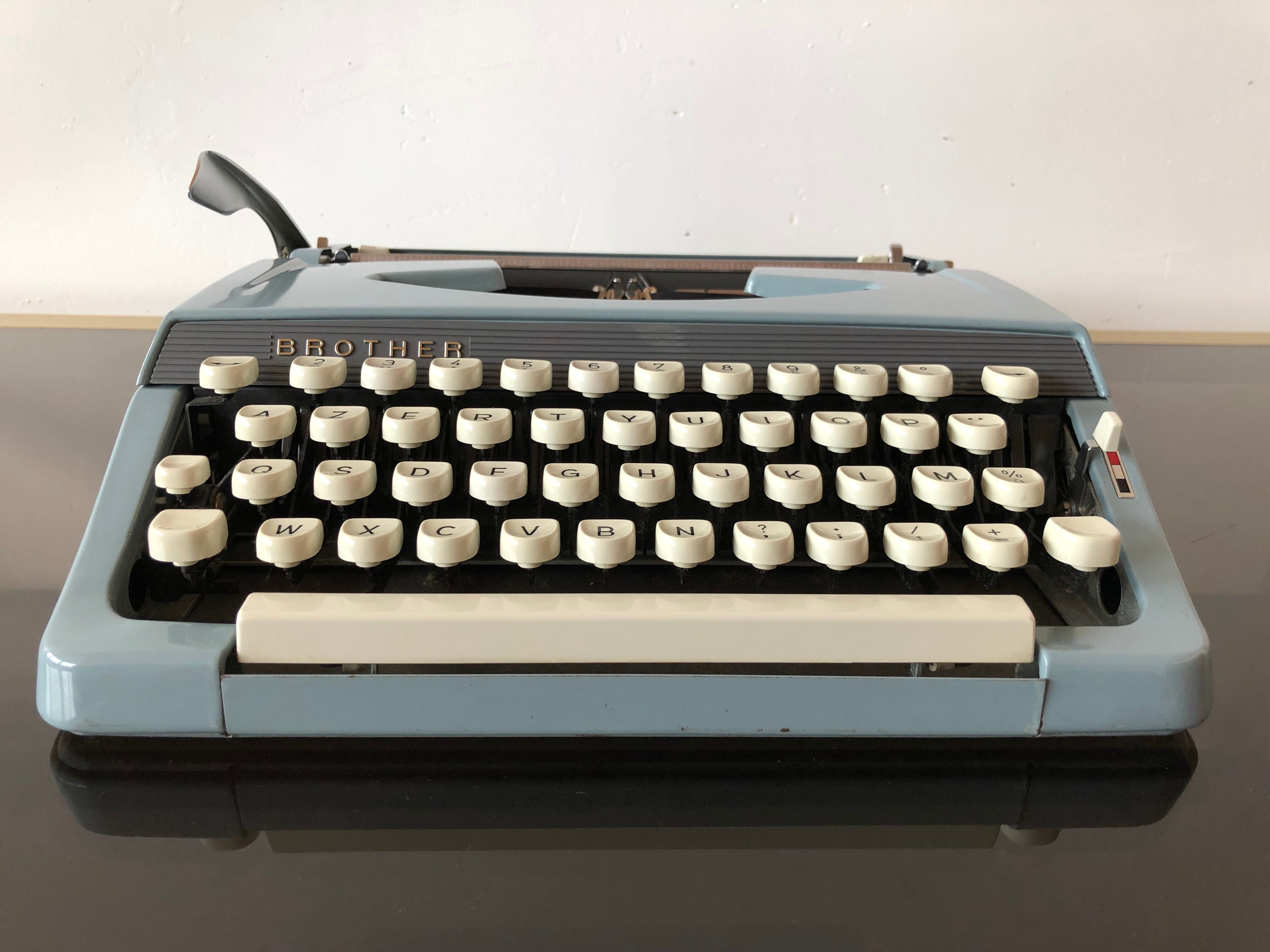 Brother portable typewriter from the 60s
