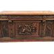 Bureau ministre en chêne richement sculpté, circa 1880