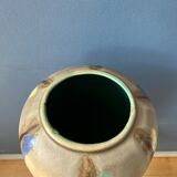 Colored ceramic vase