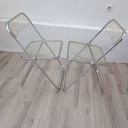 Plia chairs by Giancarlo Piretti for Anonima Castelli 1967