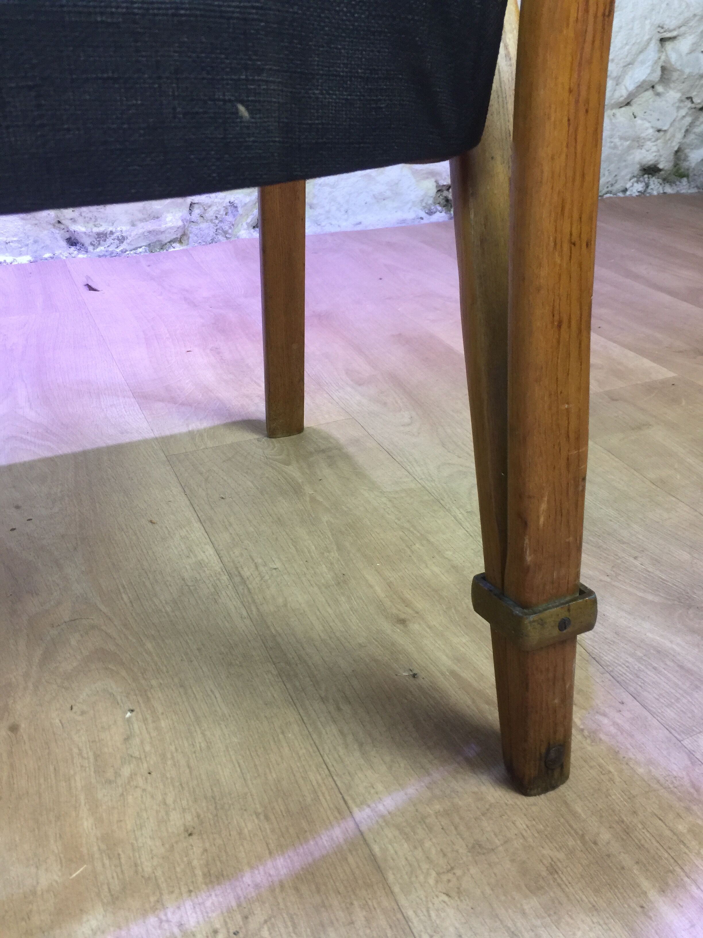 Pair of Bow Wood armchairs 1950s