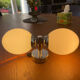 Double Space Age wall light