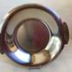Scandinavian metal and wood dish