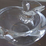 Cendrier en cristal forme pomme
