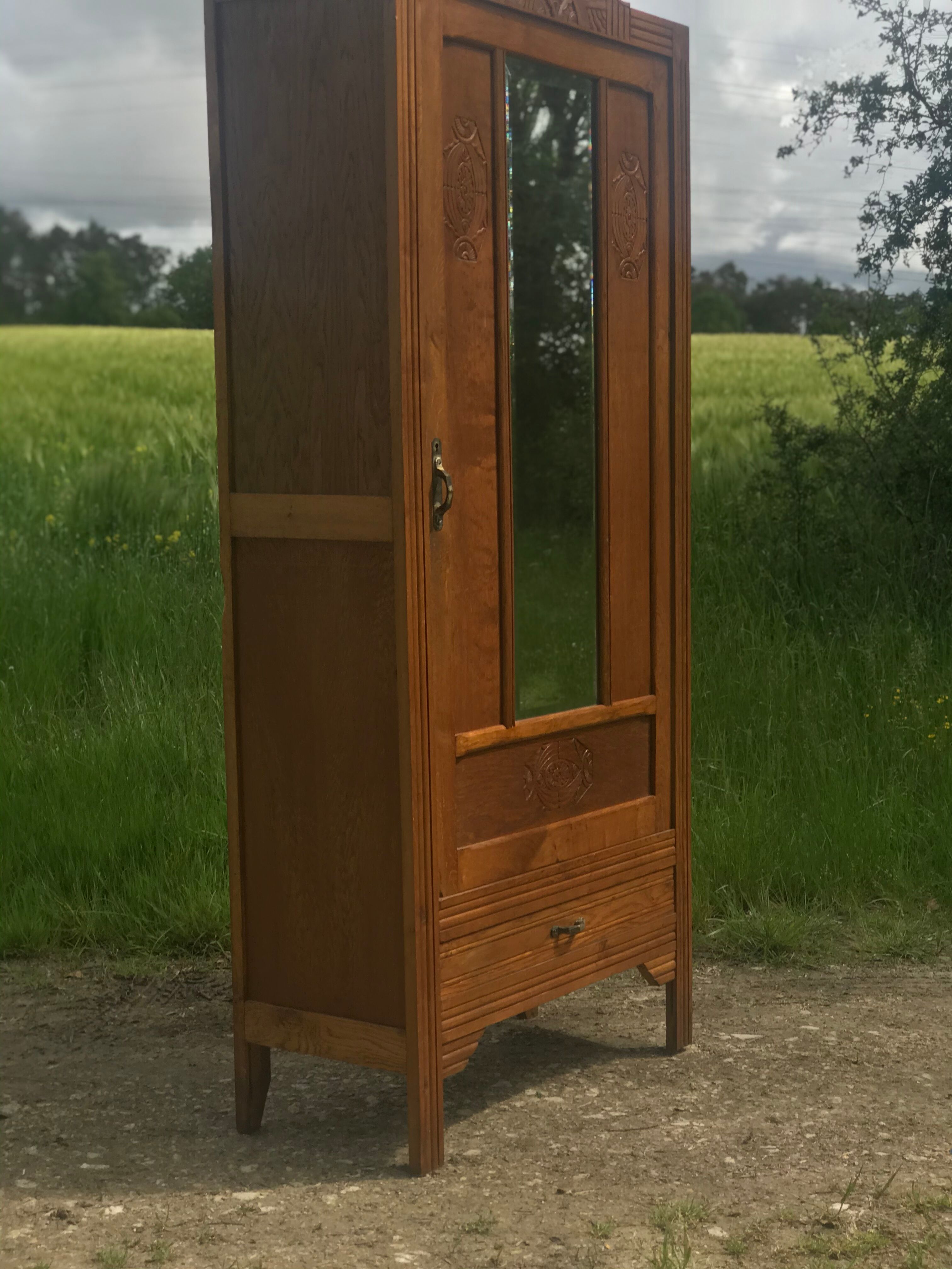 Parisian art deco wardrobe