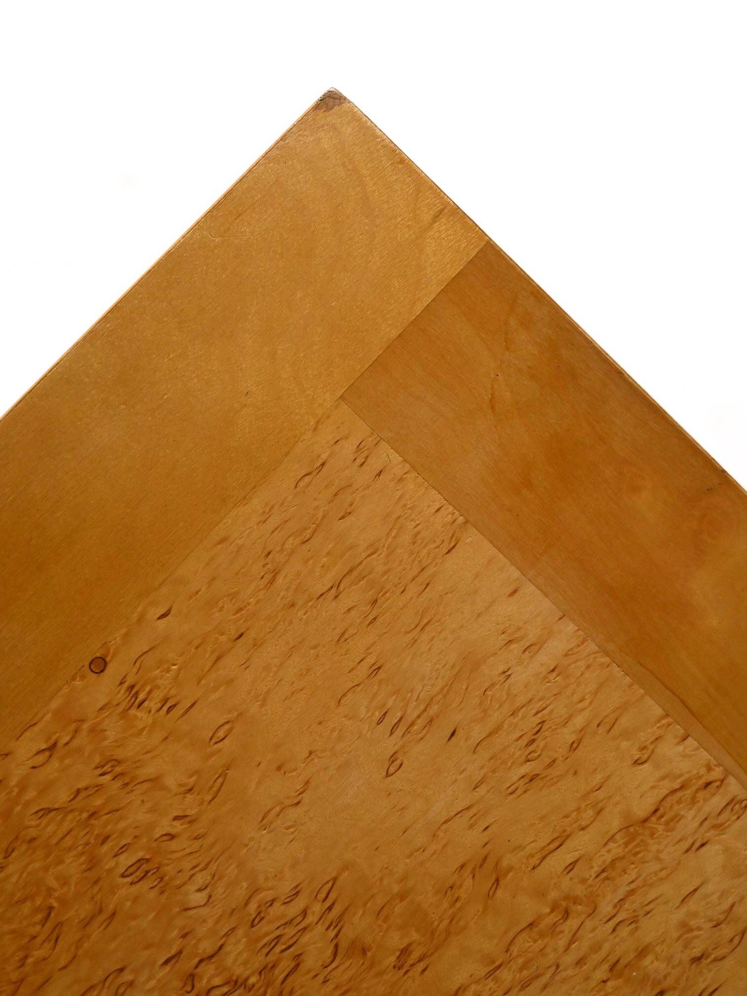 Vintage Scandinavian birch table by Skaraborgs