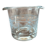 Ice bucket. Glass