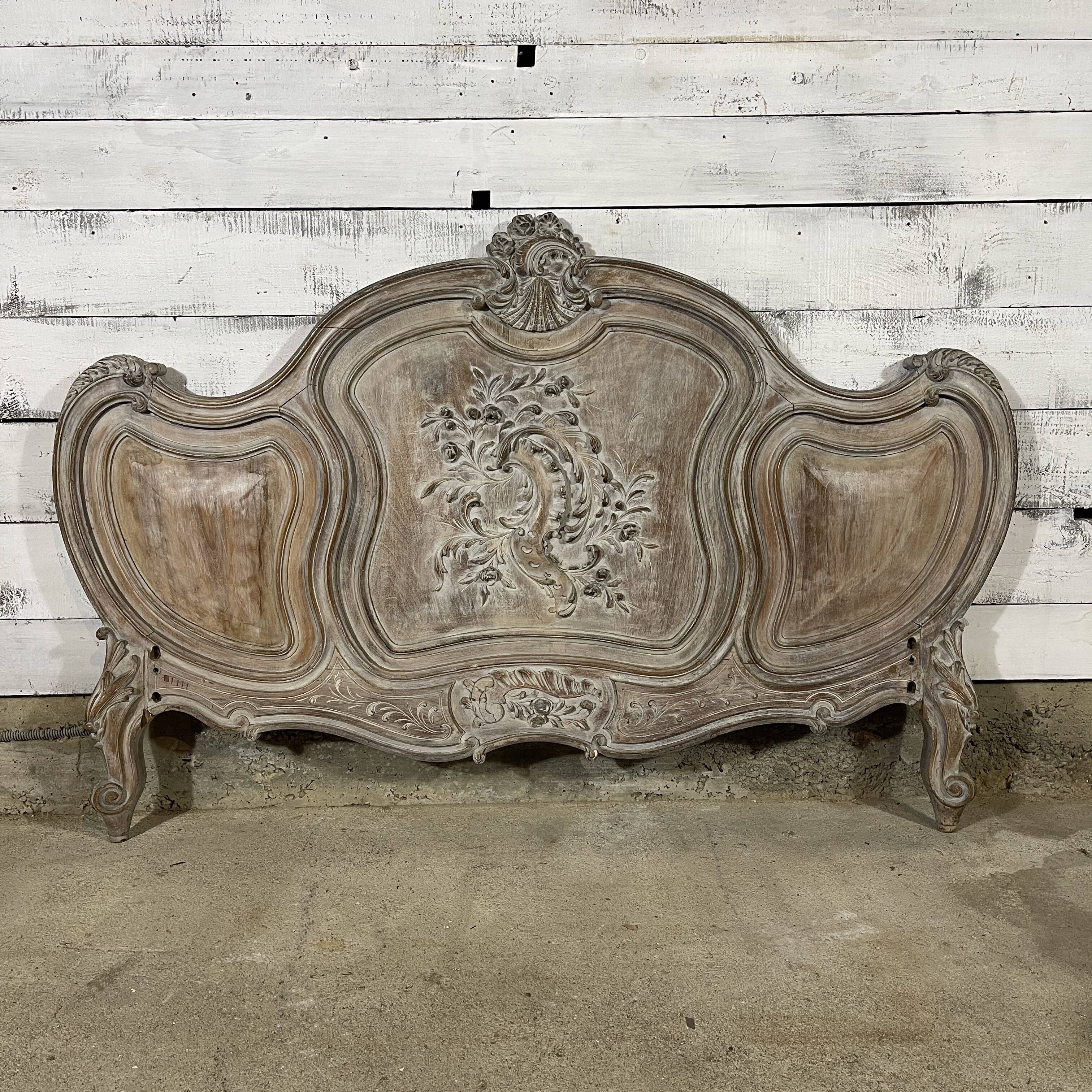 Louis XV rocaille headboard